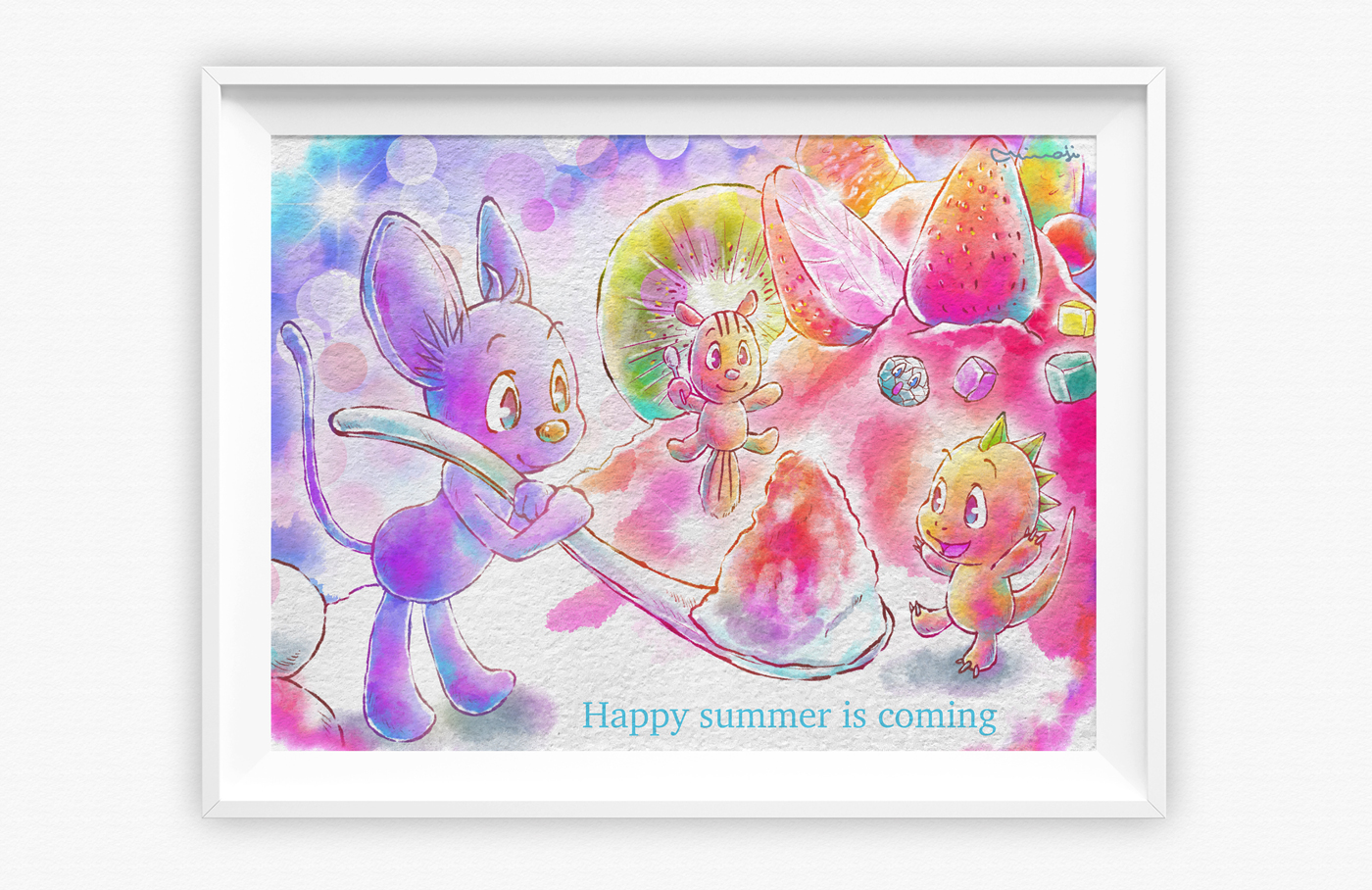 illustration-200607-01-happy-summer-is-coming